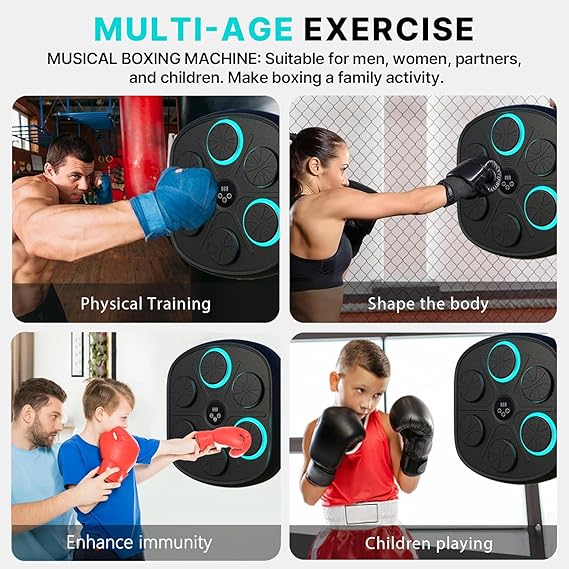 Music Boxing Machine with Boxing Gloves