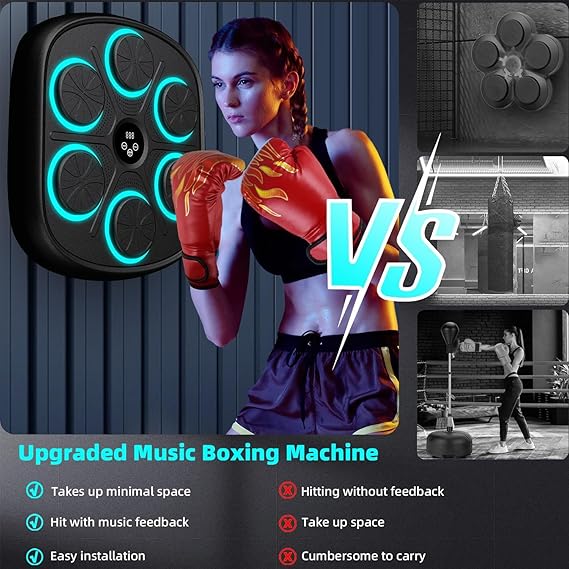 Music Boxing Machine with Boxing Gloves