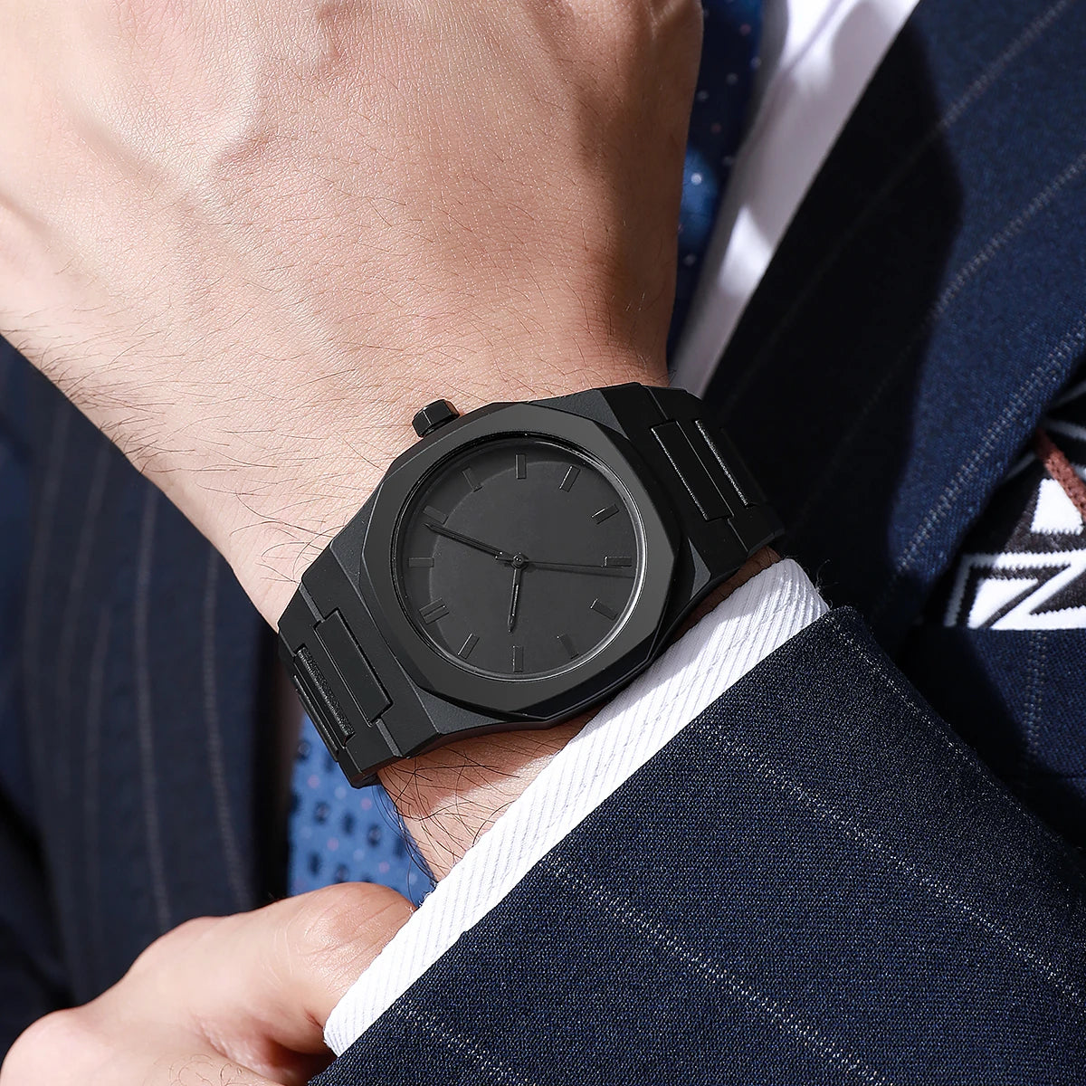 Timeless All-Black Men's Watch™