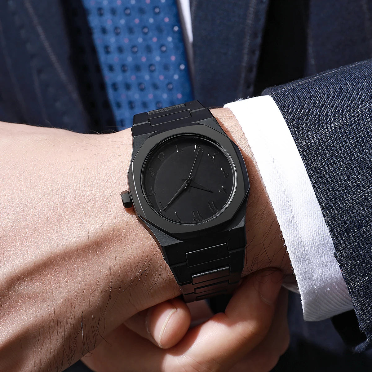 Timeless All-Black Men's Watch™