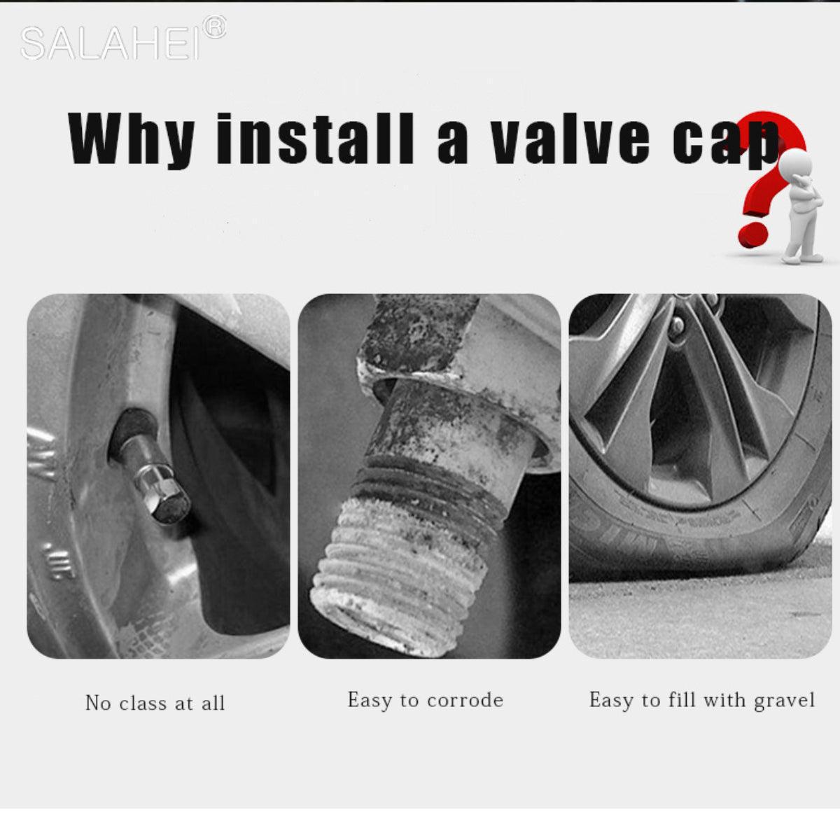 🚗 Luminous Car Tire Valve Caps – Glow in Style! ✨