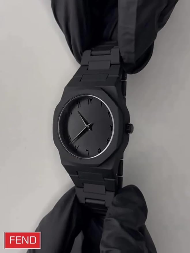 Black Arabic Aura Watch | 50% OFF